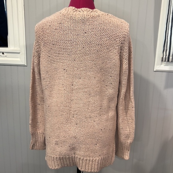 ANN TAYLOR SWEATER PALE PINK #1335 SZ M - Picture 3 of 7